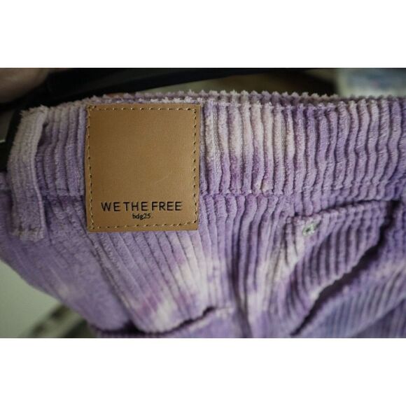 FP Movement Women's Sz 25 Moonlit Orchid Reese Pitched Corduroy Pants $128 - Picture 10 of 11
